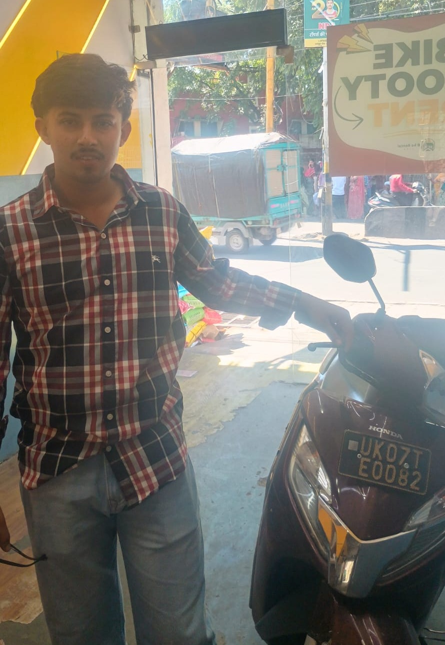 Best Scooty Rental Dehradun